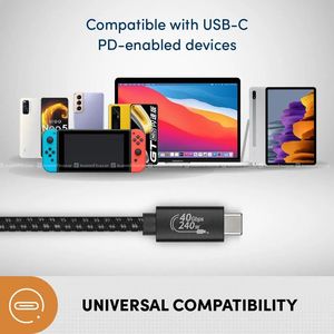 Prolink GCC-240G3-01/2M 240W USB4 8k 60hz cable