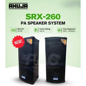 Ahuja SRX-260 PA 200watt  Speaker