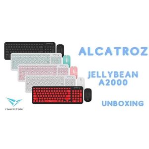 Alcatroz Jellybean A2000 Wireless Keyboard mouse