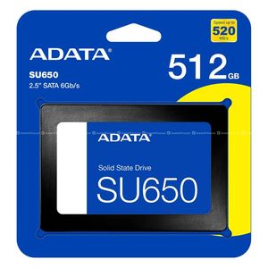 ADATA SU650 512GB sata SSD