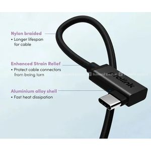Prolink GCC-100G2-01/2M/BLK 100W Type c cable