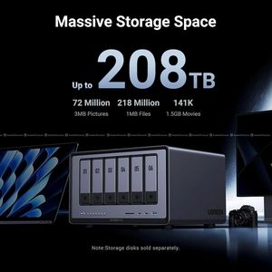 UGREEN NAS DXP6800 Pro 6-Bay Desktop NAS