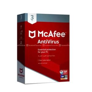 Mcafee Antivirus 3 Users 1year Subscription