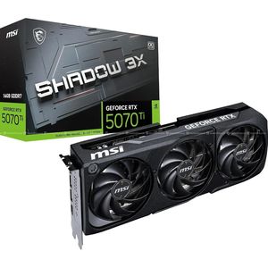 MSI GeForce RTX 5070TI 16G SHADAOW 3X OC Graphic c