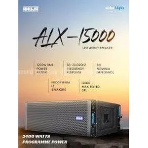 ahuja Line Array Speaker ALX-15000, 1200 Watt