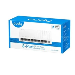 cudy 8Port 10/100 Mbps Unmanaged Switch FS108D