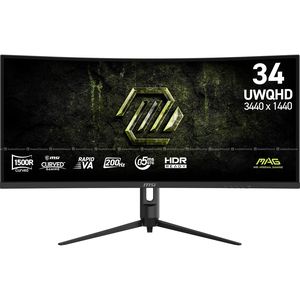 MSI MAG 342CQRF E20 34" 4k VA 200HZ 0.5MS MONITOR