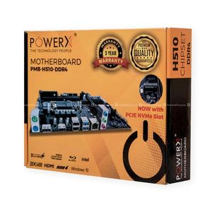 POWERX PMB-H510-DDR4 NVMe GigaLan MOTHERBOARD