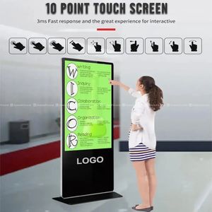 Kingone 43” Touchscreen Standing Signage
