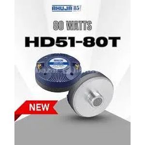 ahuja HD51-80T 80 Watt PA Driver Sound Test