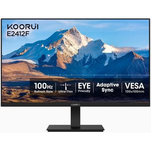 KOORUI 24" FHD 100Hz VA Pannel Computer Monitor