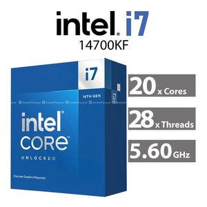 INTEL-i7-14700KF-TRAY Pack Processor CPU