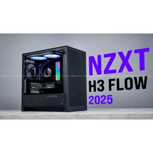 NZXT H3 Flow – Micro-ATX PC Case