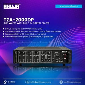 Ahuja TZA-2000DP USB 200watt Amplifier
