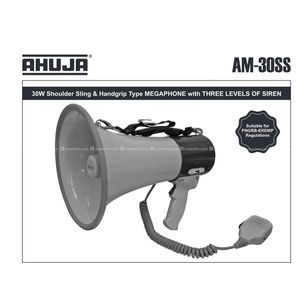 Ahuja AM 30SS Megaphone with In-Built Siren