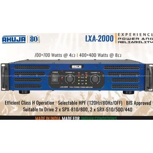 AHUJA LXA-2000  1400watt amplifier