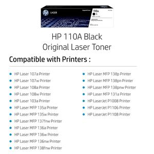 HP 110A Blk Original Laser Toner Catridge