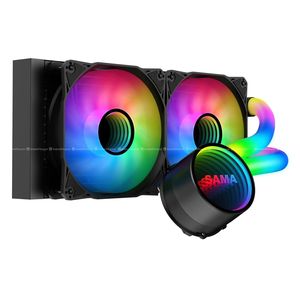 SAMA 240mm CPU Liquid Cooler ARGB AIO