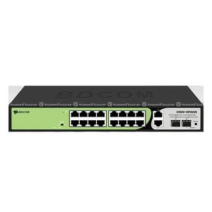 Bdcom S1500-16P2G2S 16-port GE PoE+2GE port Switch