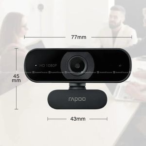 Rapoo C260 Usb Black Full Hd Webcam+Microphone