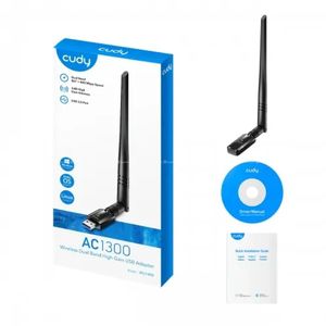 cudy AC1300 Wi-Fi High Gain USB Adapter WU1400
