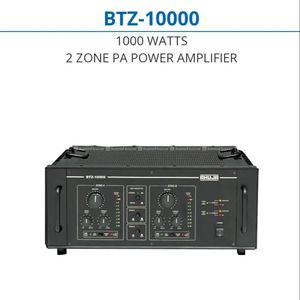 Ahuja Btz-10000 1000 Watts 2 Zone Pa Power