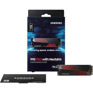SAMSUNG 990 PRO wITH Heatsink SSD NVME 1TB 7450MBP