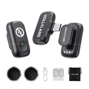 Hollyland LARK A1 Mini Duo 2Person USB c connector