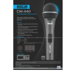 AHUJA DM-440 Unidirectional Microphones