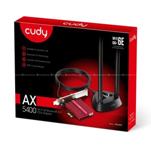 cudy AX5400 Wi-Fi 6E Bluetooth 5.3 Adaptor