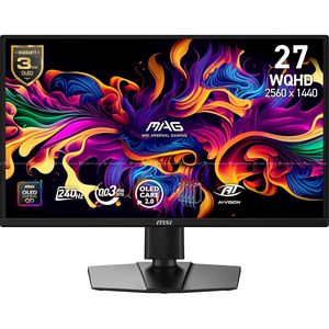 MSI MAG 272QP QD OLED X24  240HZ  MONITOR