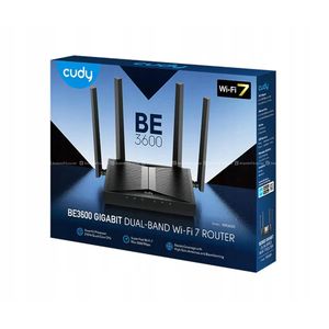 Cudy BE3600 Gigabit Wi-Fi 7 Router WR3600