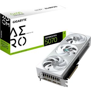 GIGABYTE GeForce RTX 5070 AERO OC 12G Graphics