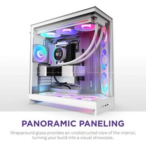 NZXT H9 Flow RGB Dual-Chamber Mid-Tower Case