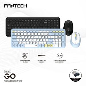 fantech Combo 2 in 1 Office Wireless GO WK901